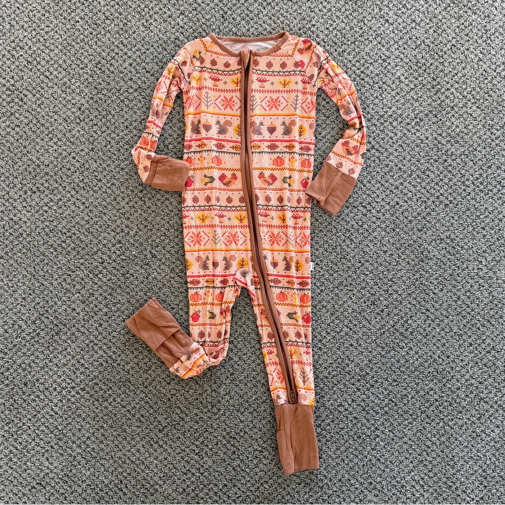 Little Sleepies Fall Zippy - 12-18mo